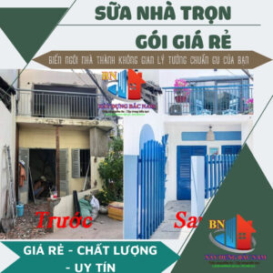 Báo Giá Sửa Nhà Trọn Gói Từng Hạng Mục Năm 2025