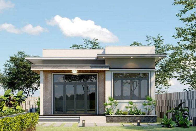 Chi Phí Xây Nhà Cấp 4 Mái Bằng Tại Đức Hòa Long An Năm 2026 – Bảng Giá & Kinh Nghiệm Thực Tế 2 nha cap 4 mai bang
