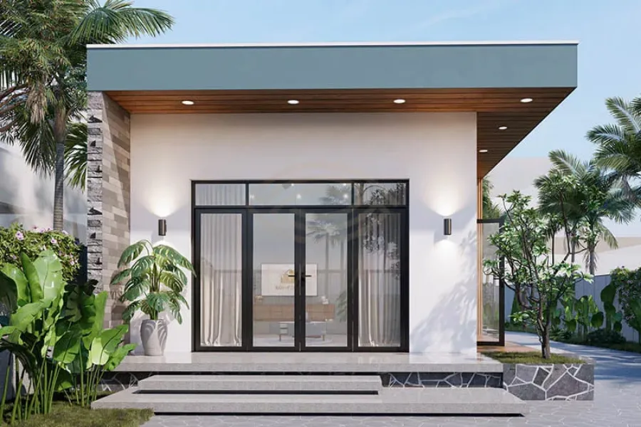 Các Mẫu Nhà Cấp 4 đẹp 2026 Hiện Đại, Tiết Kiệm Chi Phí 3 mau nha cap 4 dep 1