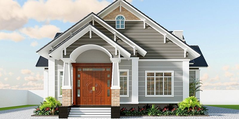 Các Mẫu Nhà Cấp 4 đẹp 2026 Hiện Đại, Tiết Kiệm Chi Phí 1 mau nha cap 4 dep 8