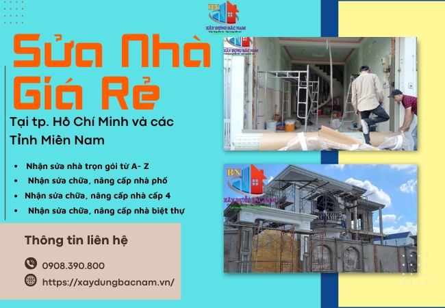 Sửa Nhà Giá Rẻ – Giải Pháp Xây Dựng Tiết Kiệm 