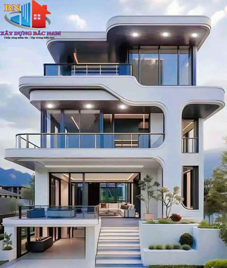 Chi Phí Xây Nhà Phố 1 Trệt 3 Lầu Năm 2026 Tại TP HCM 